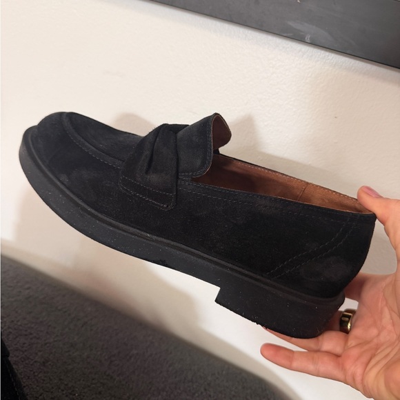 Paul Green Dark Suede Loafers - Picture 11 of 13